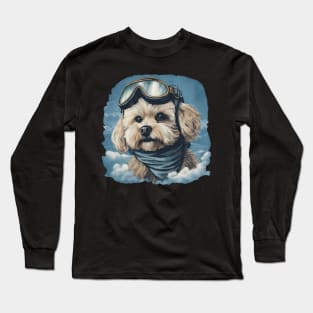 Aviator dog Long Sleeve T-Shirt